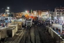 السكة-الحديد:-تحويل-حركة-القطارات-بالخط-النازل-لخروج-عجلات-قطار-عن-القضبان-بالأقصر