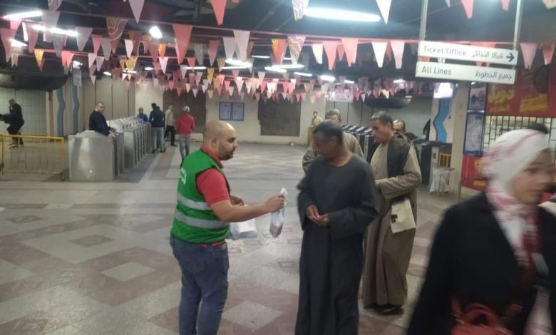 للعام-السادس.-النقل-تطلق-حملة«-هنفطر-»-فى-المحطة-من-خلال-الشركة-المصرية-لإدارة-وتشغيل-مترو-الأنفاق