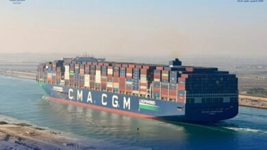 الخط-الملاحي-cma-الفرنسية-تعلق-رحلاتها-عبر-قناة-السويس