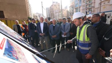 وزير-النقل-:-يتابع-الموقف-التنفيذي-لمشروع-إعادة-تأهيل-وتطوير-ترام-الرمل