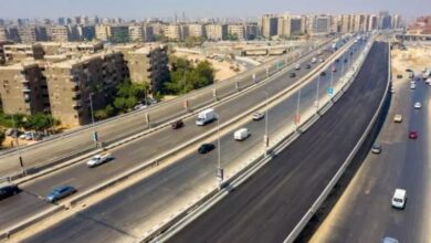 غلق-كلي-بشارع-26-يوليو-اتجاه-ميدان-لبنان-لرفع-كمرات-خرسانية-بمشروع-المونوريل