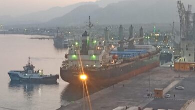 موانئ-البحر-الأحمر-:-تداول-26-ألف-طن-و1457-شاحنة-بضائع-عامة-ومتنوعة 