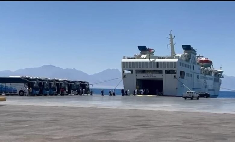 موانئ-البحر-الأحمر-:-اغلاق-ميناء-نويبع-البحري-لسوء-الاحوال-الجوية