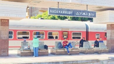  إجازة-عيد-افطر.-قطار-993 -فرنساوى-مطور-«-نجع-حمادى-ـ-القاهرة»