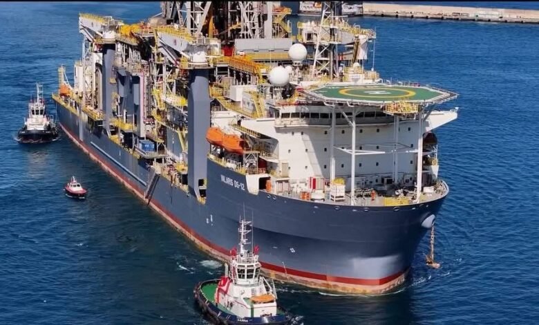 «فالاريس-»-تصل-مصر-وتبدء-في-حفر-4-آبار-غاز-بالبحر-المتوسط 
