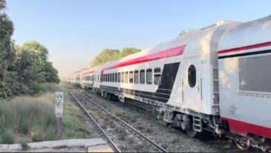 العودة-من-إجازة.توقفات-قطار-929-أبو-الهول-«سوهاج-ـ-القاهرة» 