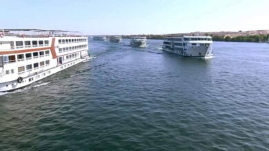 النقل-:-إيقاف-حركة-المعديات-بالوجه-البحري-وبني-سويف-لسوء-الاحوال-الجوية