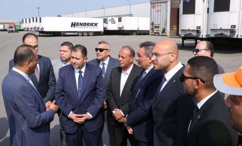 خلال-زيارته-الأولى-لميناء-دمياط.-محافظ-دمياط -يطّلع-على-مشروعات-الميناء-القومية