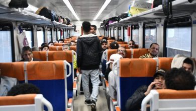 إقبال-جماهيري-ملحوظ-على-«قطار-النزهة»-لقضاء-عطلة-شم-النسيم-بالإسكندرية