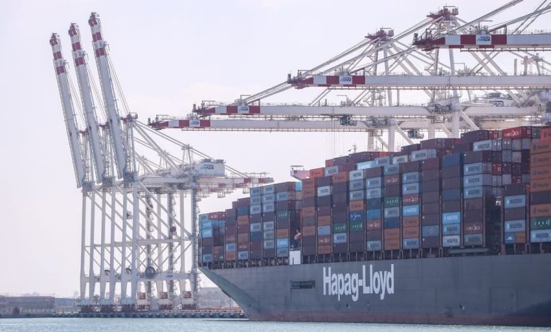 التقرير-اليومي-:-ميناء-دمياط-يسجل-تداول-80 -ألف-طن-بضائع-في-24-ساعه