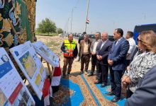 رئيس-الوزراء-يتفقد-أعمال-تطوير-ورفع-كفاءة-أحد-الطرق-خارج-مسار-الزيارة