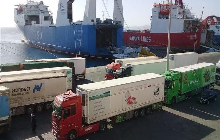 موانئ-البحر-الأحمر-: -تداول-16-ألف-طن-و727-شاحنة-بضائع-عامة-ومتنوعة 