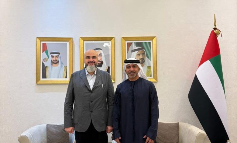 دولة-الامارات-تبحث-مع-دبي-ورلد-دعم-الاستثمارات-الإماراتية-في-قطاع-الموانئ-والخدمات-اللوجستية-بمصر