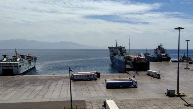 إغلاق-ميناء-نويبع-البحري-لسوء-الاحوال-الجوية-وايقاف-حركة-الملاحة-البحرية 