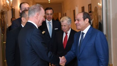 الرئيس-السيسي-يستقبل-رئيس-مجلس-الملاحة-البحرية