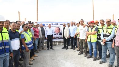 وزير-النقل-مستفيدة-جولة-تفقدية-لمواقع-العمل-للخط-الأول-للقطار-الكهربائي-السريع 