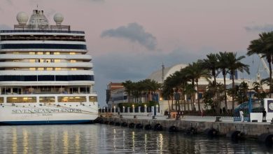 ميناء-الإسكندرية-يستقبل-السفينة-السياحية-seven-seas-splendor