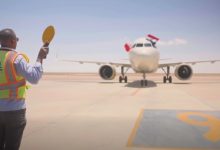 مطار-العلمين-الدولي-يستقبل-أولى-رحلات-“جلف-إير”-قادمة-من-البحرين