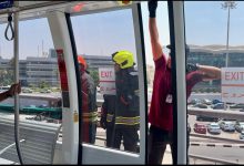 مطار-القاهرة-ينفذ-تجربة-طوارئ-جزئية-لمحاكاة-إخلاء-الناقل-الآلي