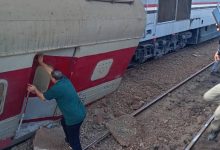 السكة-الحديد-توضح-تفاصيل-خروج-عربة-من-القطار-رقم-450-عن-القضبان-أثناء-دخوله-محطة-محلة-روح