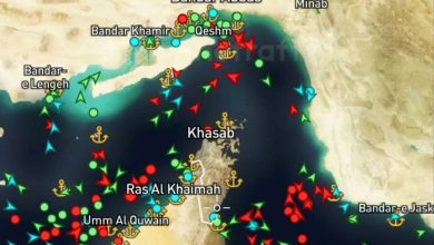 الدفاع-الاماراتية:-تعرض-ناقلتين-بصواريخ-ايران-بالممر-الجنوبي-لمضيق-هرمز